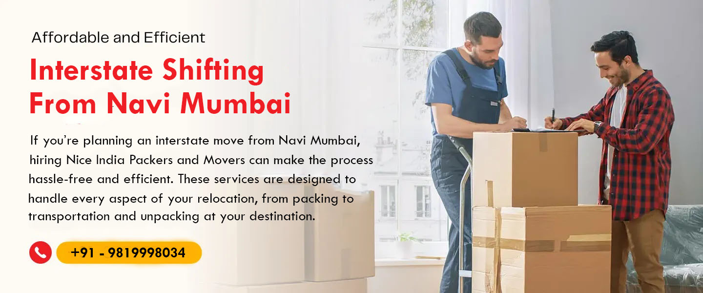 Interstate shifting from Navi Mumbai